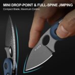 ⁦Kizer Microbe Kizer Button Liner Lock 14C28N Aluminum⁩ - الصورة ⁦5⁩