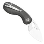 ⁦Kizer Microbe Kizer Button Liner Lock Norplex UltreX Micarta 14C28N⁩ - الصورة ⁦2⁩