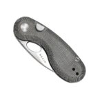 ⁦Kizer Microbe Kizer Button Liner Lock Norplex UltreX Micarta 14C28N⁩ - الصورة ⁦3⁩