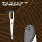 ⁦Kizer Microbe Kizer Button Liner Lock Norplex UltreX Micarta 14C28N⁩ - الصورة ⁦8⁩