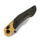 Kizer Mini Mystic Nitro-V Aluminum+Burlap Micarta - Image 4