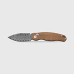 Kizer Phoca CD Clutch Lock Acid Damascus Mkuruti Wood