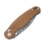 Kizer Phoca CD Clutch Lock Acid Damascus Mkuruti Wood - Image 4