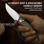 Kizer Phoca CC AEB-L Micarta - Image 6