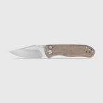 Kizer Drop Bear 2 Button Liner Lock™ Nitro-V Micarta