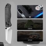 Kizer Drop Bear 2  Clutch Lock Nitro-V Micarta - Image 6