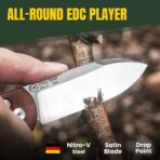 Kizer Drop Bear Clutch Lock Nitro-V RoseWood Handle - Image 4