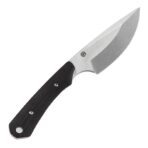 ⁦KANSEPT FLANK FIXED BLADE BLACK & RED G10 HANDLE (3.69'' STONEWASHED D2 BLADE) TUFFKNIVES DESIGNED⁩ - الصورة ⁦4⁩