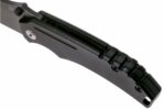 Kansept Pelican EDC Tanto , Black Titanium pocket knife, Kmaxrom design - Image 4