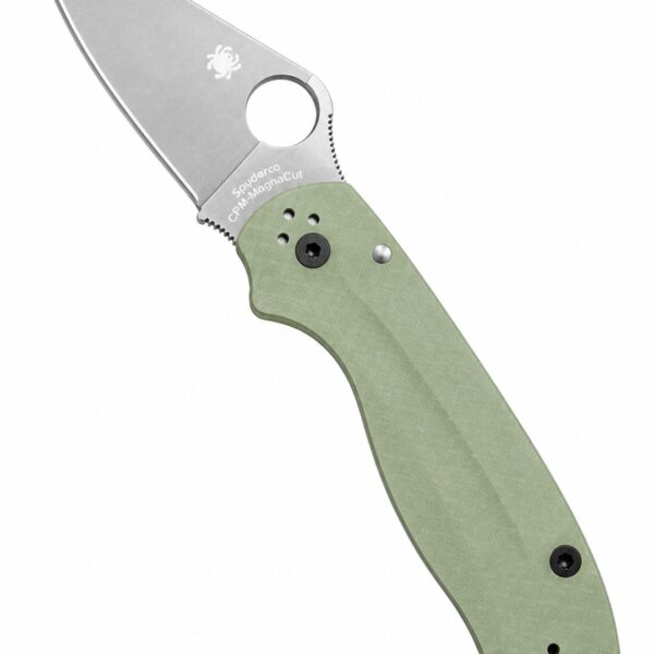 Spyderco Para 3 CPM MagnaCut  Natural G-10 (Blade HQ Exclusive) Limited Edition