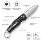 Trivisa Sagitta-04B 14C28N Black Micarta - Image 5