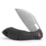 Batwing Plus-BM Crossbar Lock Folding Pocket Knife,3.4'' 14C28N Steel Blade,Micarta Handle - Image 5
