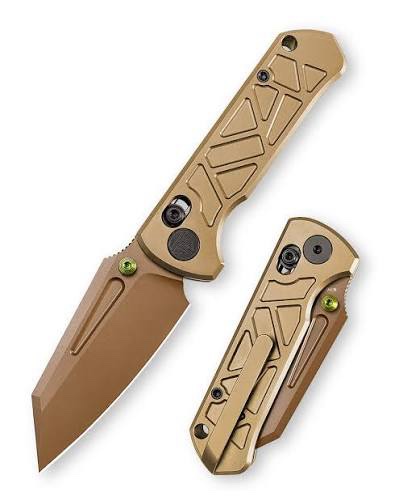 Trivisa Knives Skarn-RG Crossbar Lock Rose Gold Titanium