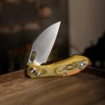 Batwing-YP Crossbar Lock Folding Pocket Knife,2.99'' 14C28N Steel Blade,PEI Handle - Image 5
