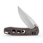 ⁦Butterfly-CU Crossbar Lock EDC Folding Pocket Knife,2.99'' 14C28N Steel Blade,Copper Handle⁩ - الصورة ⁦2⁩
