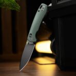 Dragonfly-GM Crossbar Lock EDC Folding Pocket Knife,2.99'' 14C28N Steel Blade,Micarta Handle - Image 5